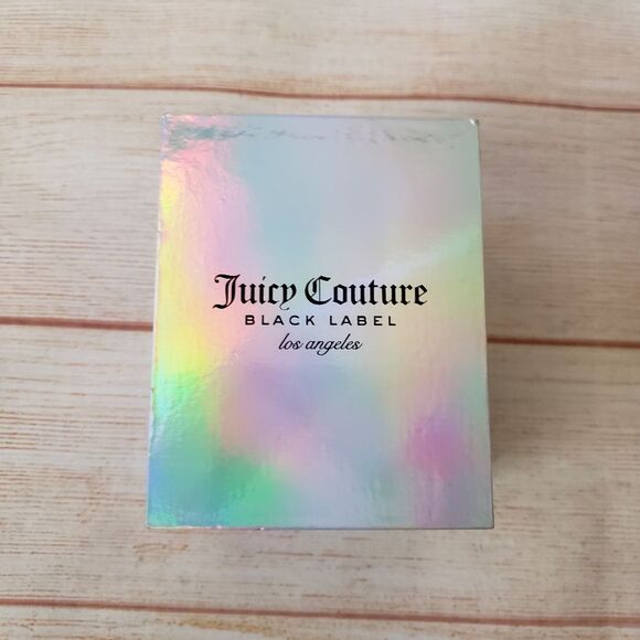 Juicy Couture Black Label Rhinestone Link Wristband Women's Watch Blue in Box - Picture 7 of 8